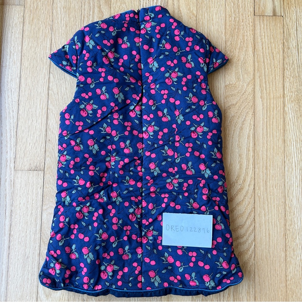 Vibrant Cherry Pattern Kids Dress